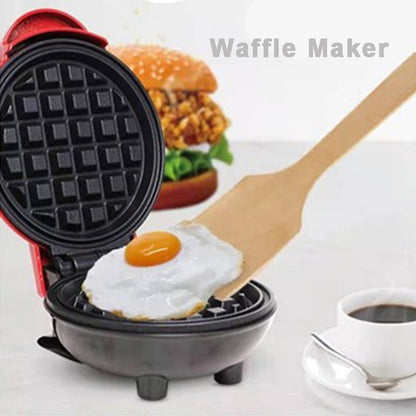 Mini Electric Waffle Maker – Bubble Egg Cake Oven