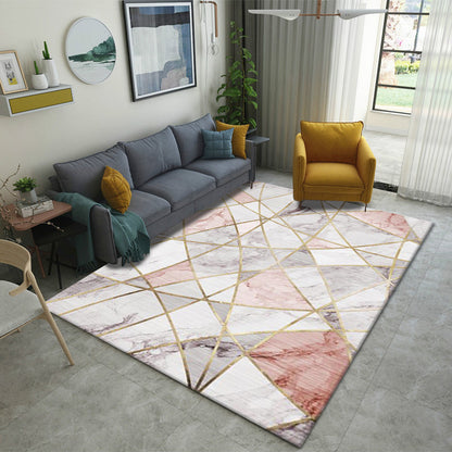 Luxury Abstract Carpet: Elegant Gradient for Simple Bedrooms