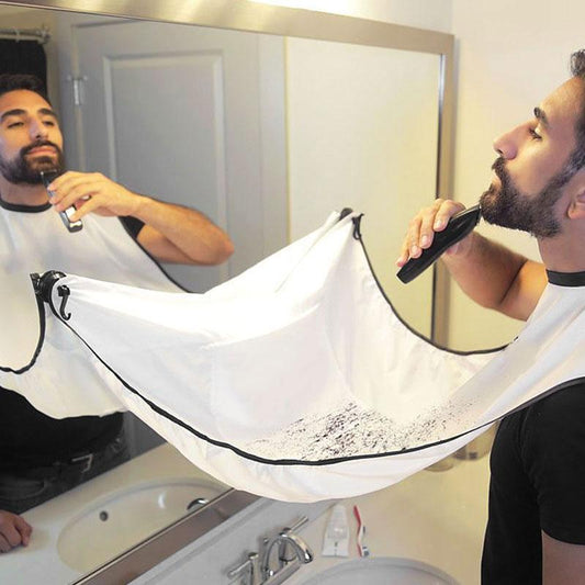 Hair and Beard Catcher Apron for Men: Convenience When Shaving