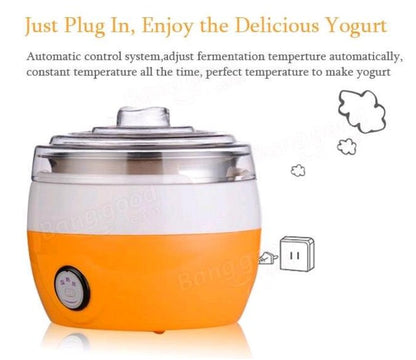 Automatic Homemade Yogurt Maker – Electric Yogurt and Cream Machine